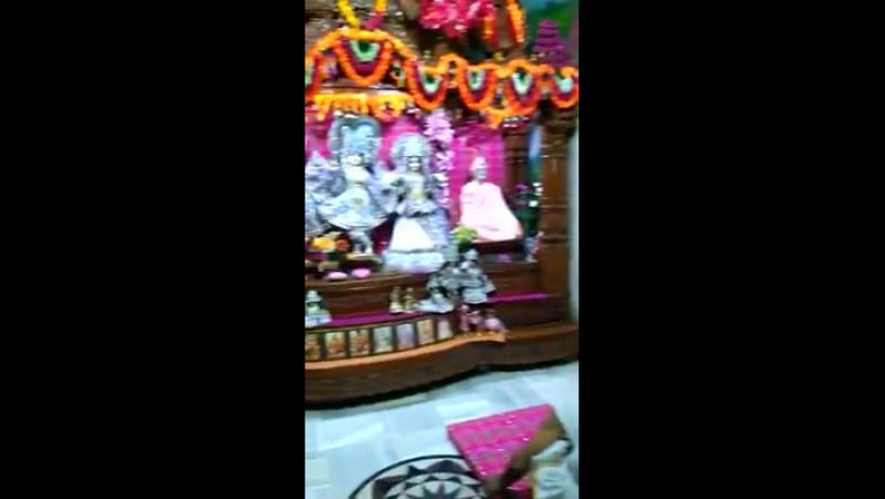 Шрипад бв шридхар махарадж отрывок мангала арати в рсгм (05 10 2017)