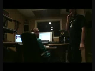 Recording with krussia @ heavyroc in nyc 2009