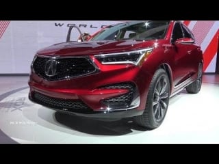 2019 acura rdx prototype exterior and interior walkaround