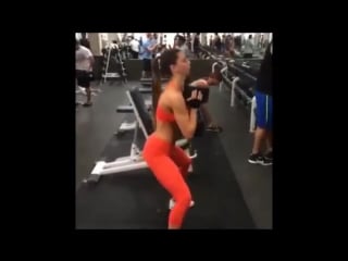 Brittany perille fitness model strengthening the body legs, butt and arms @ usa