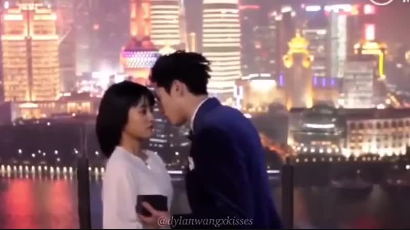 19 ep meteor garden bts, dylan wang and shen yue kiss