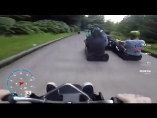 Mario kart in real life