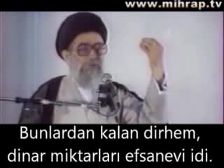 Rehber seyyid ali hamaney [aşura hakkında] 11 ağustos 1996 yılında yaptığı konuşma