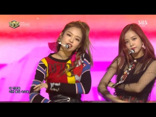 Black pink playing with fire @ inkigayo 161113