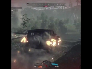 If your car catches fire, the next thing itll do is explode and youll die jump out and keep fighting!