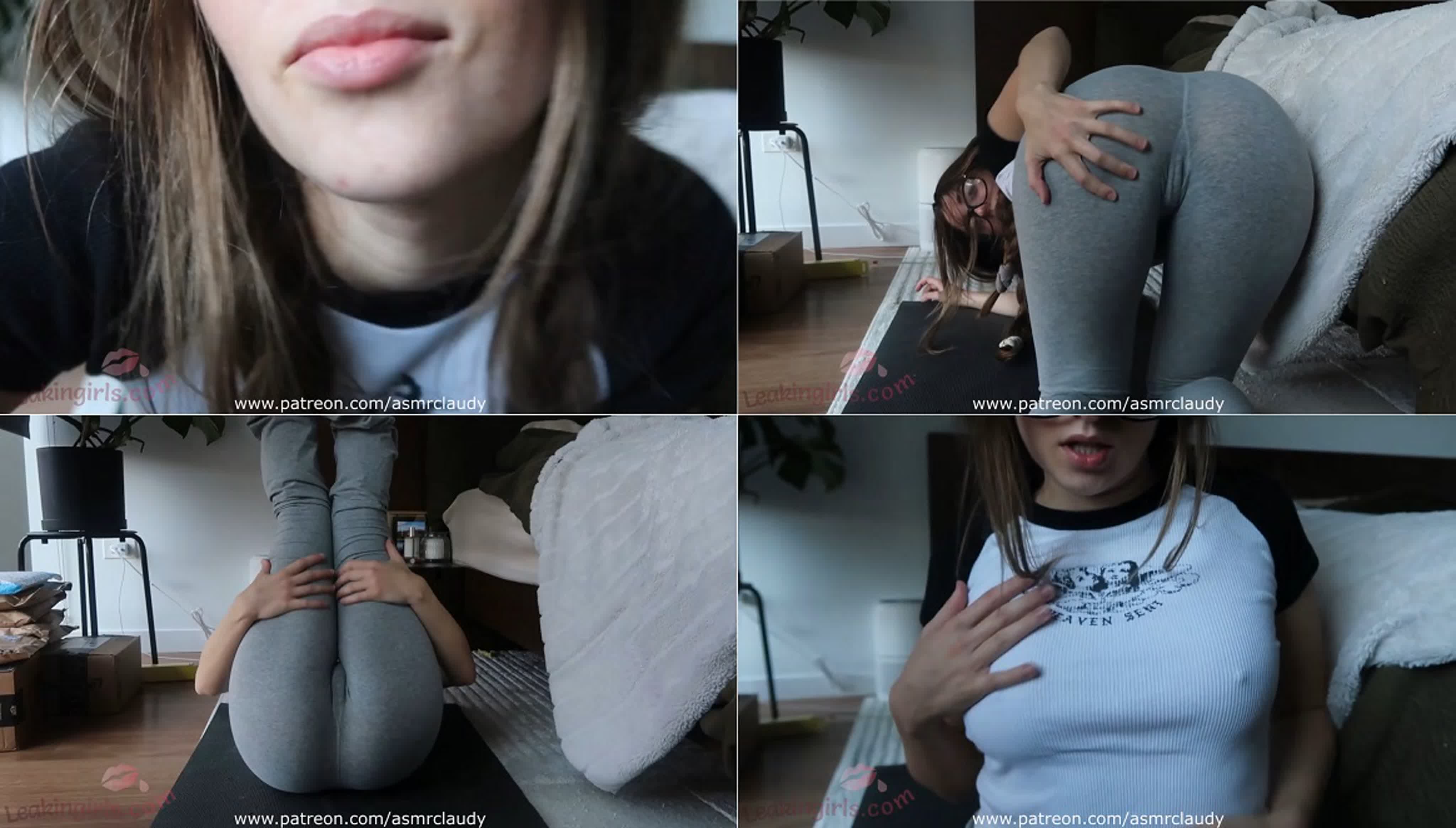 Asmr claudy (leakingirls com) 2024 01 18 yoga but you can only watch  patreon leaked video