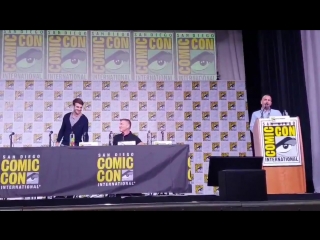 Paul wesley, kevin williamson e james wolk per tellmeastory sdccbad sdcc2018