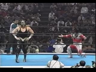 Black tiger vs jushin thunder liger