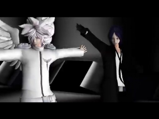 [mmd] mukuro and byakuran glide