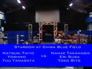 Eri susa, nanae takahashi & yoko bito vs natsuki taiyo, yoshiko & yuu yamagata