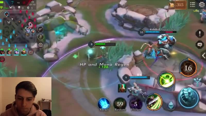 Riktor can crit magic damage! aov rov 傳說對決 liên quân mobile 펜타스톰