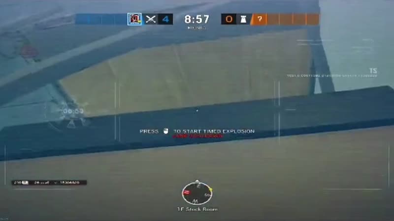 R6 new flores drone spot on clubhouse