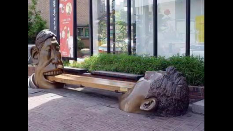 Самые необычные скамейки