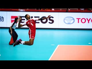 Wilfredo leon volleyball king mens world cup 2019 (hd)