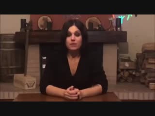 Cristina scabbia decides to become an adult person (no)