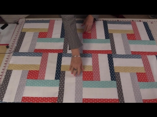 How to make an easy woven quilt that looks complicated