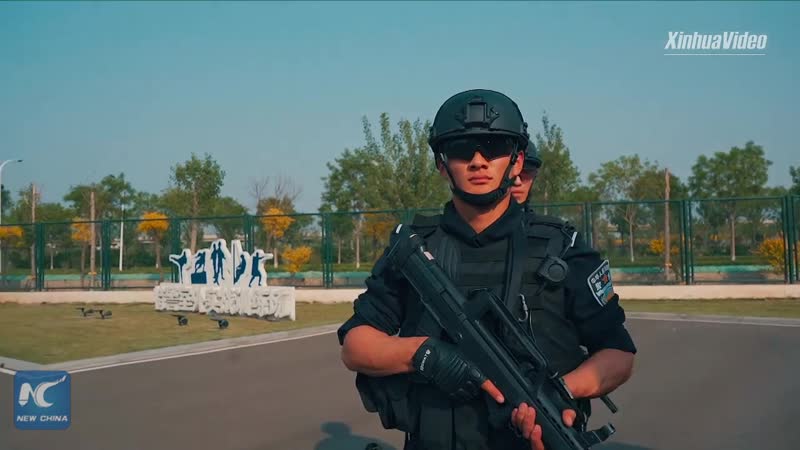 Тренироа китайского спецназа