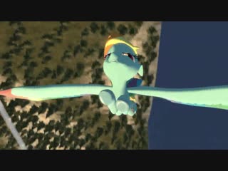 [sfm] envelope [pony soul pmv] flight rainbow dash ver 2