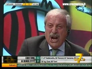 Milan 2 1 roma | tiziano crudeli