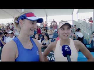 Elena vesnina & ekaterina makarova | australian open 2018 | day 5