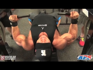 Steve kuclo trains chest