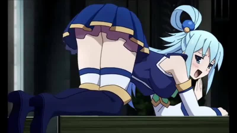 Аква и её 100% срака! | konosuba