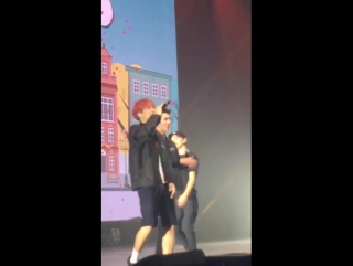 160211; exoluxion in dallas chanyeol x sehun unfair