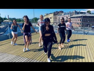 Aerobic dance dasha gorokh and team