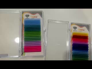 Цветные реснички lovely