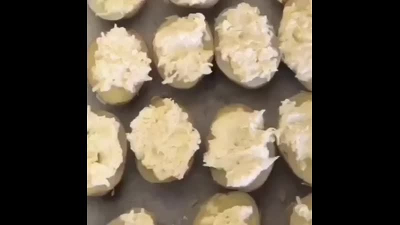 Ароматная, чесночная картошечка mp4