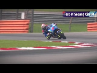 Motogp 2016 sepang suzuki testing