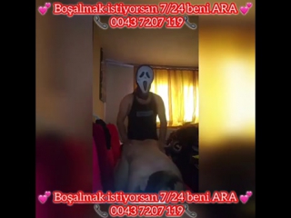 Korku maskeli eleman hatunu götürüyooorrrrr