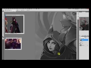 Xayah and rakan (by emeraldus)