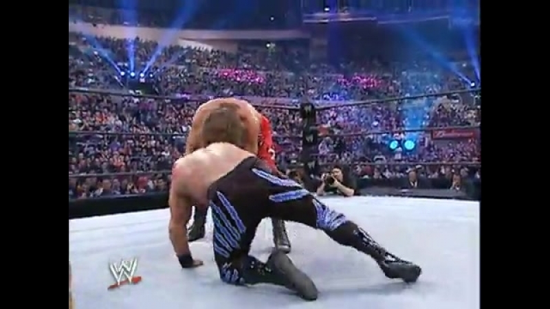 Chris benoit vs triple h vs shawn michaels (wrestlemania xx 2004)