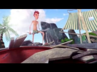 Пляж, погоня, конфуз! смешной мульт про чайку проказницу (stranded)