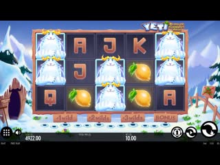 Игровой автомат yeti battle of greenhat peak (thunderkick)