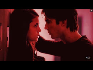 Damon & elena love me like you do