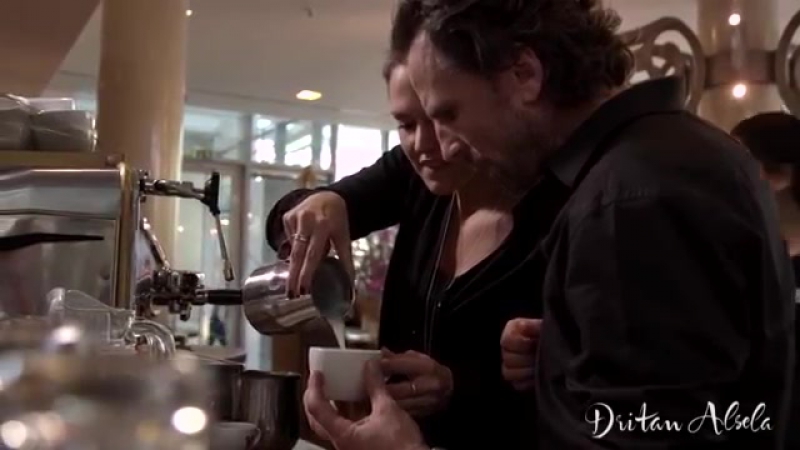 Latte porn video – Latte art style by barista dritan alsela