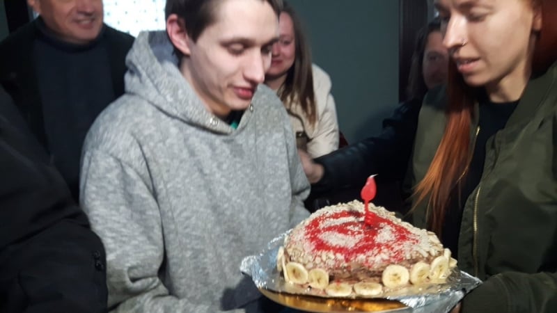 Зьміцер паліенка на волі