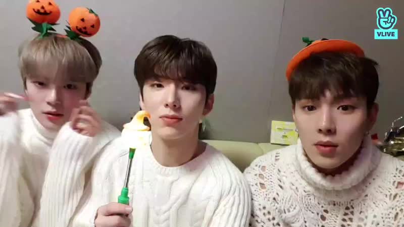[181025] special mc on m!countdown (kihyun, minhyuk, shownu) @ v app