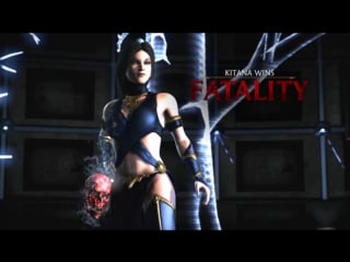 Kitana fatality swaps with lady kharacters mortal kombat x