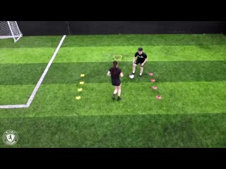 Private training with high level female players aj 1 2 1 coaching обрезка 04