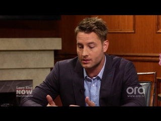 Justin hartley isnt ruling out soap operas ¦ larry king now ¦ ora tv