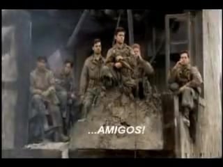 Iron maiden vs band of brothers como estais amigos