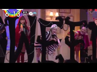 Twice appeared on zip tv japan this morning in their qoo halloween behind the scenes clips