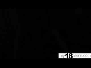 My18teens horny teen fingering wet pussy and orgasm closeup