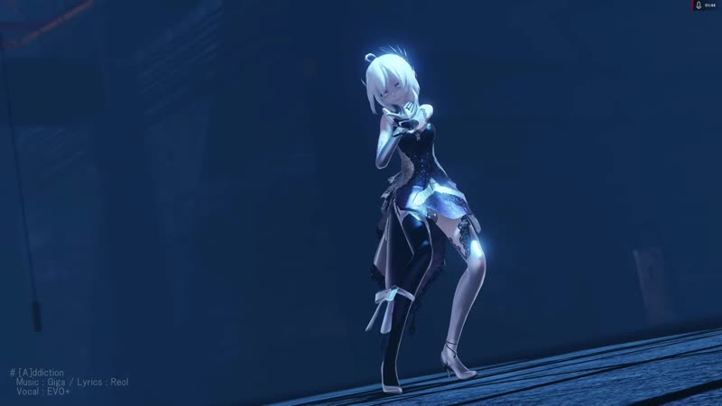 [mmd]弱音ハクで「[a]ddiction」