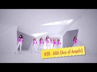 [top 40] k pop girl group popularity ranking 2013 여자 그룹 순위 2013 hd