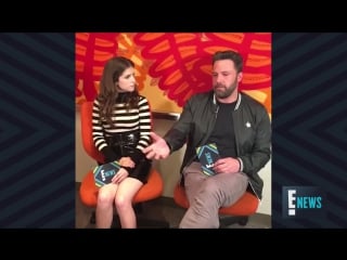 Anna kendrick ben affleck dish on the accountant e! news