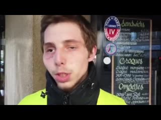 💥le gilet jaune franck didron vient de sortir de son entretien avec l’igpn